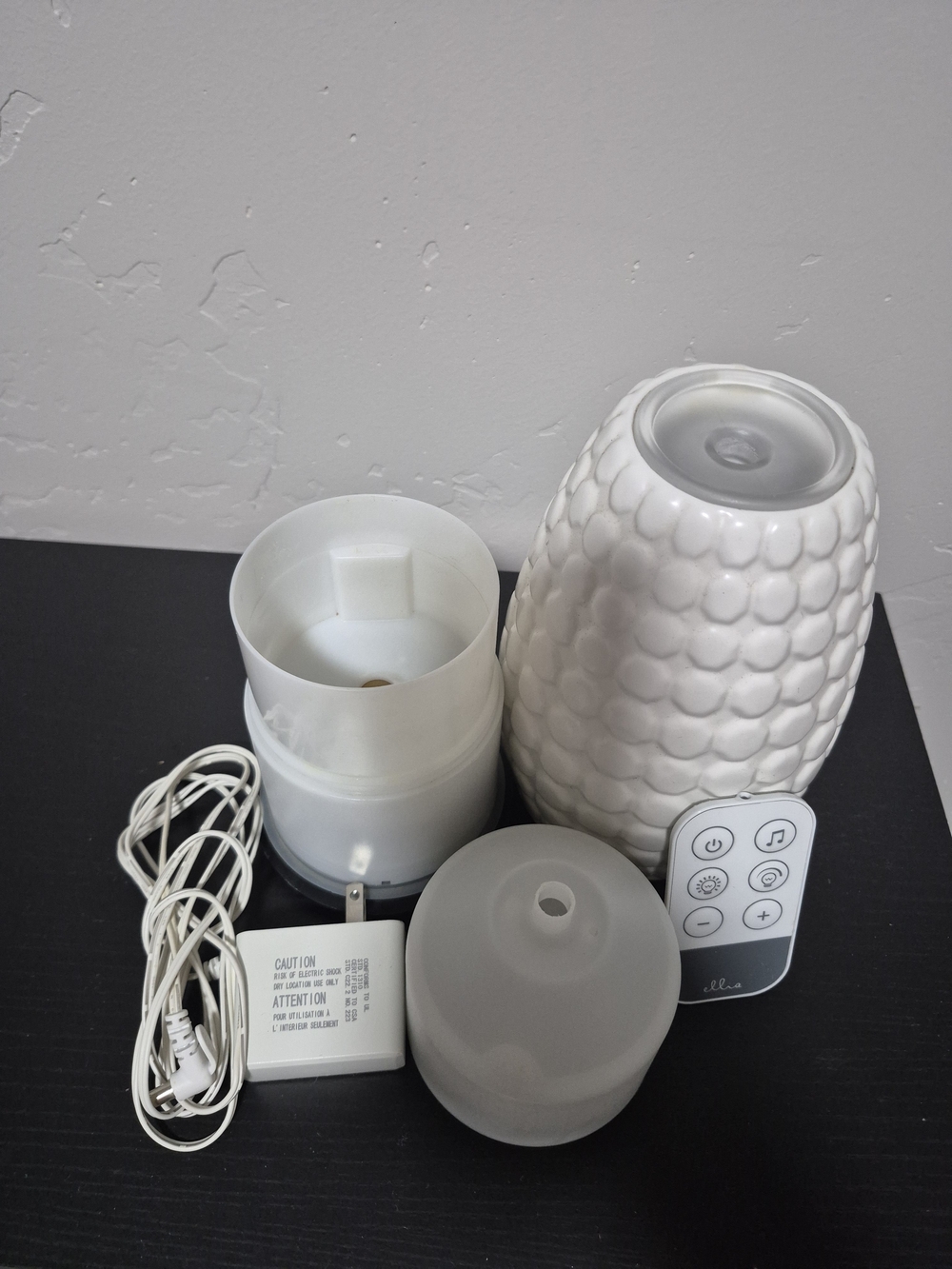 Ellia Gaze Aroma Diffuser Ceramic White - Picture 4 of 5